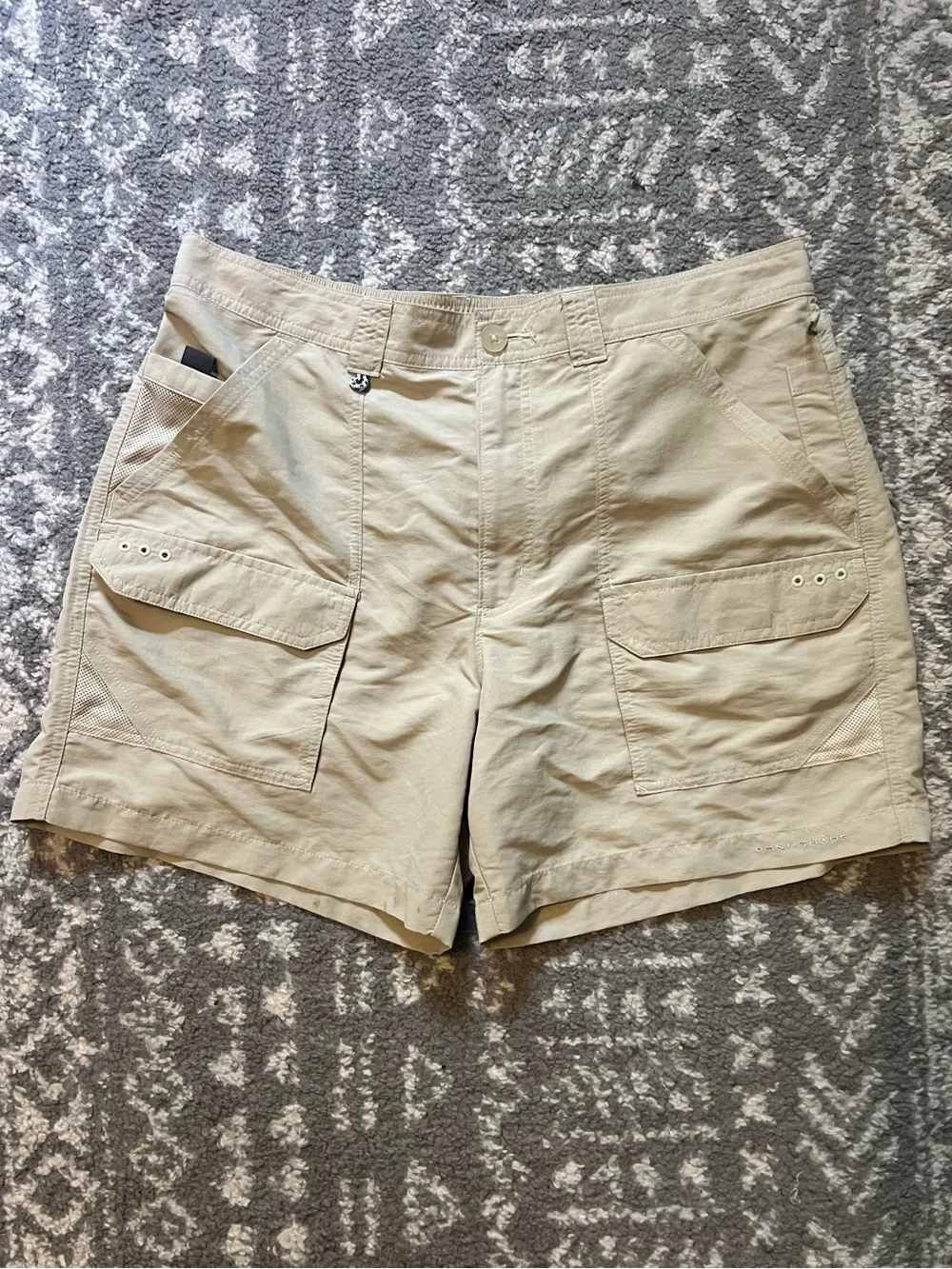 Columbia PFG Khaki Shorts size 36 (Zz108)